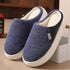 Winter Warm Plush Home Slippers Lightweight Thick Bottom Silent